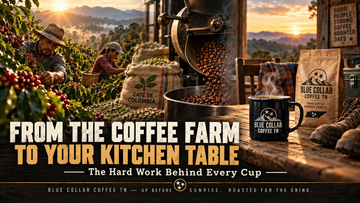 FROM THE COFFEE FARM TO YOUR KITCHEN TABLE — THE HARD WORK BEHIND EVERY CUP