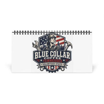 Desktop Calendar — Blue Collar Coffee Tennessee Volunteer State Calendar