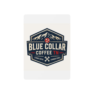 Poker Playing Cards — Blue Collar Coffee TN Logo Deck