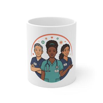 Nurse Hero Mug – Proud Nurse Team Coffee Cup, Gifts for Nurses & Healthcare Workers