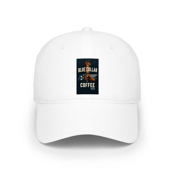 Blue Collar Coffee Cap — Low Profile Baseball Hat for Coffee Lovers