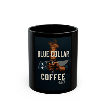 Blue Collar Coffee Mug — Tennessee Worker's Rustic Coffee Cup