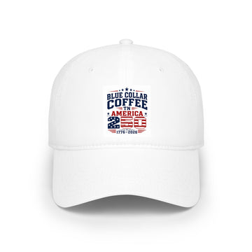 Blue Collar Coffee USA Baseball Cap — Patriotic 2nd Amendment Workwear Hat