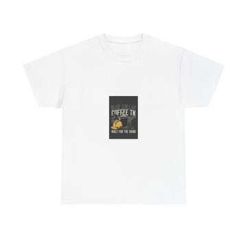 Coffee Tin Graphic Tee – Built for the Grind Vintage Coffee Shirt