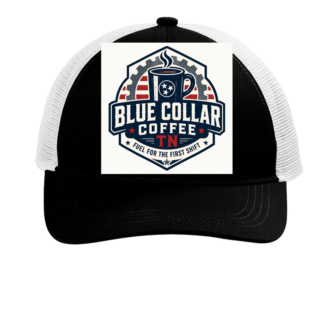 Black/ White - C409 - FRONT
